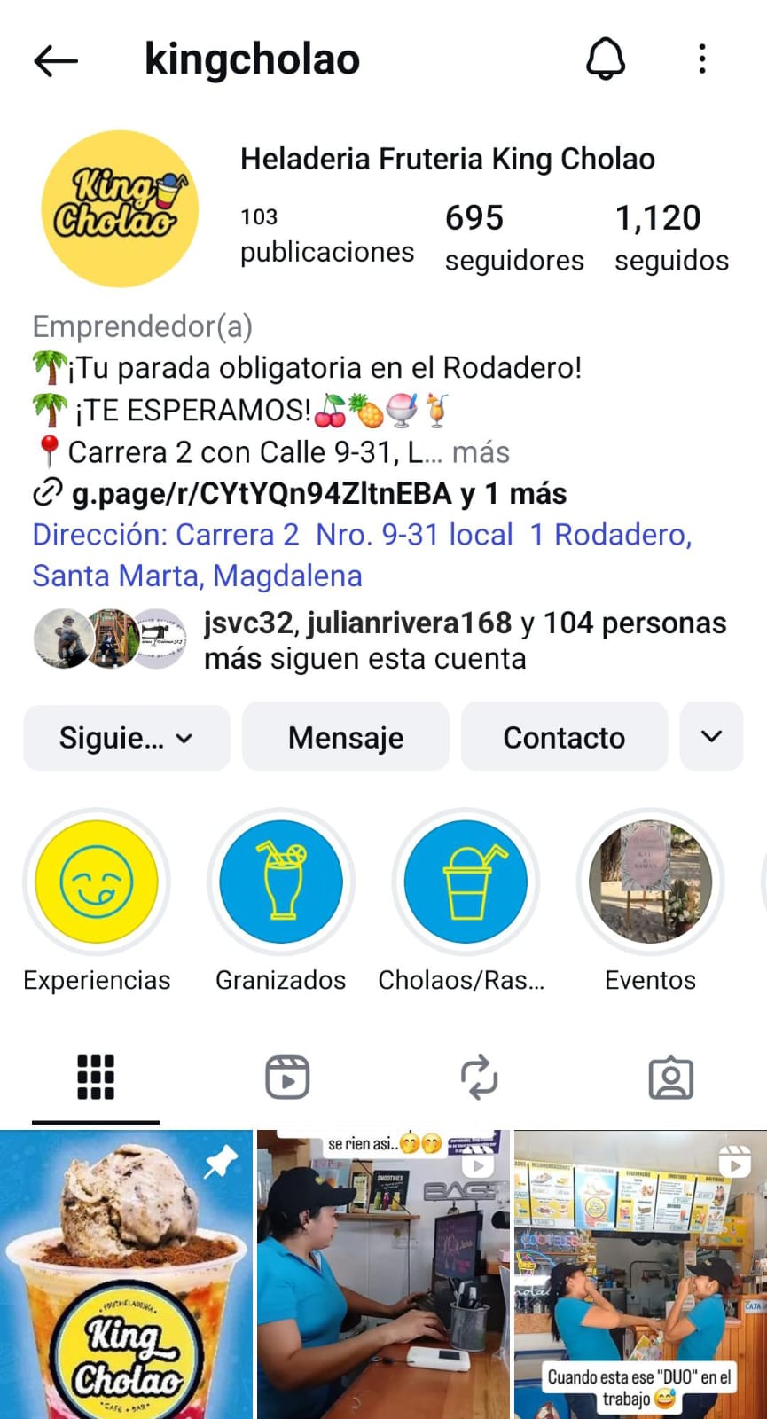 FRUTERIA HELADERIA KING CHOLAO - Foto 1