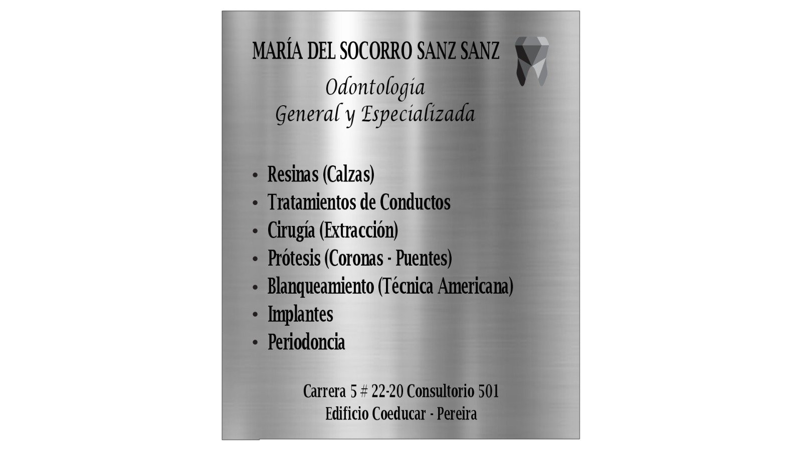 CONSULTORIO ODONTOLOGICA 
